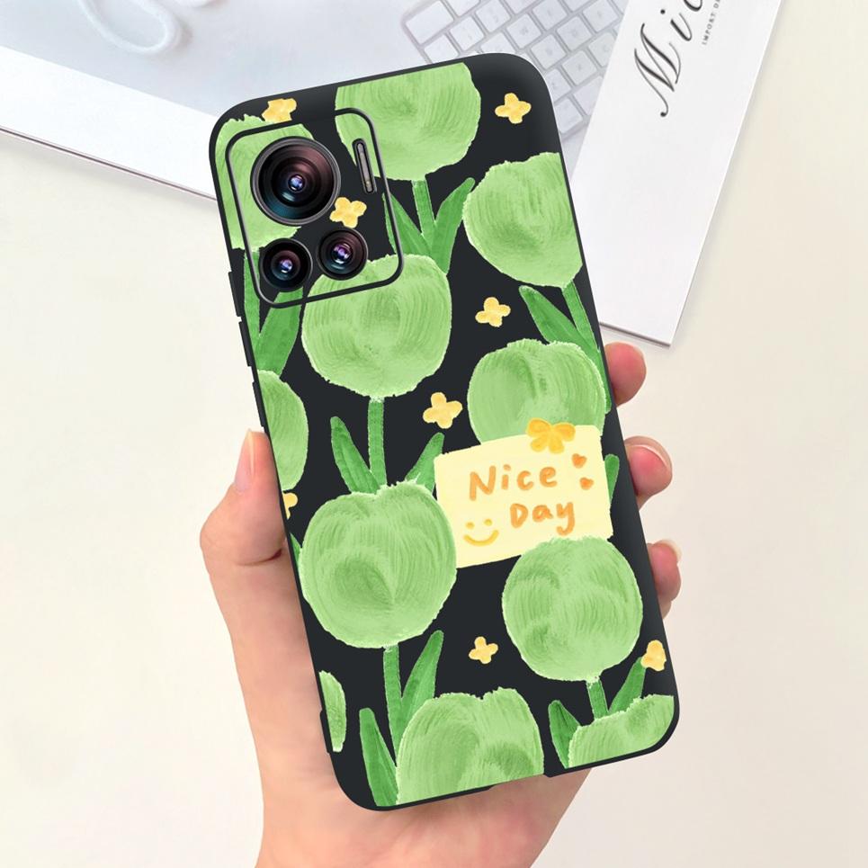 For Motorola Edge X Case Edge X30 Luxury Stylish Painting TPU Soft Phone Cover for Motorola Moto X30 Pro Bumper Silicone Coque