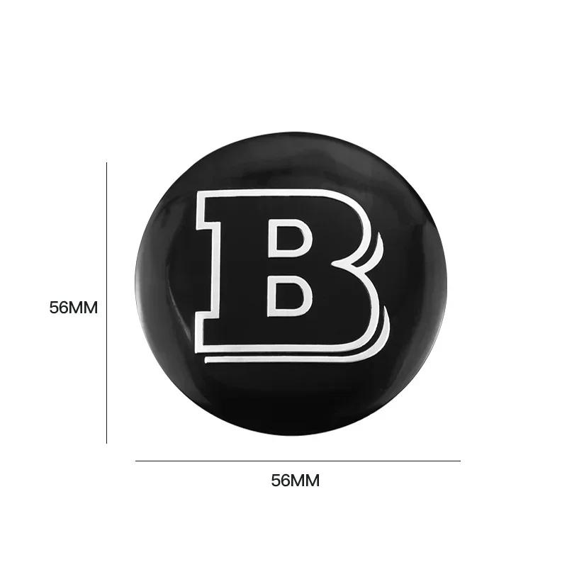 C200 E200 New 2025 For Mercedes Benz 56mm-75mm Car Wheel Center Hub Cap Sticker Accessories For Mercedes Benz Brabus AMG Maybach