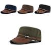 Men's Duck Tongue Cap With Five-pointed Star Embroidery Adjustable Size Cotton Material Summer Sun Hat