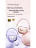 Rose Gold M106 Bluetooth Headset with Love Heart Design - Ear Clip In-Ear, Long Battery Life.