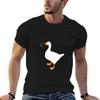 Honk Honk Gans T-shirt G Unisex T-shirts Voor Unisex Unisex T-shirts Katoen Zwart Katoenen T-shirt Effen Voor Unisex Pakket T-shirt