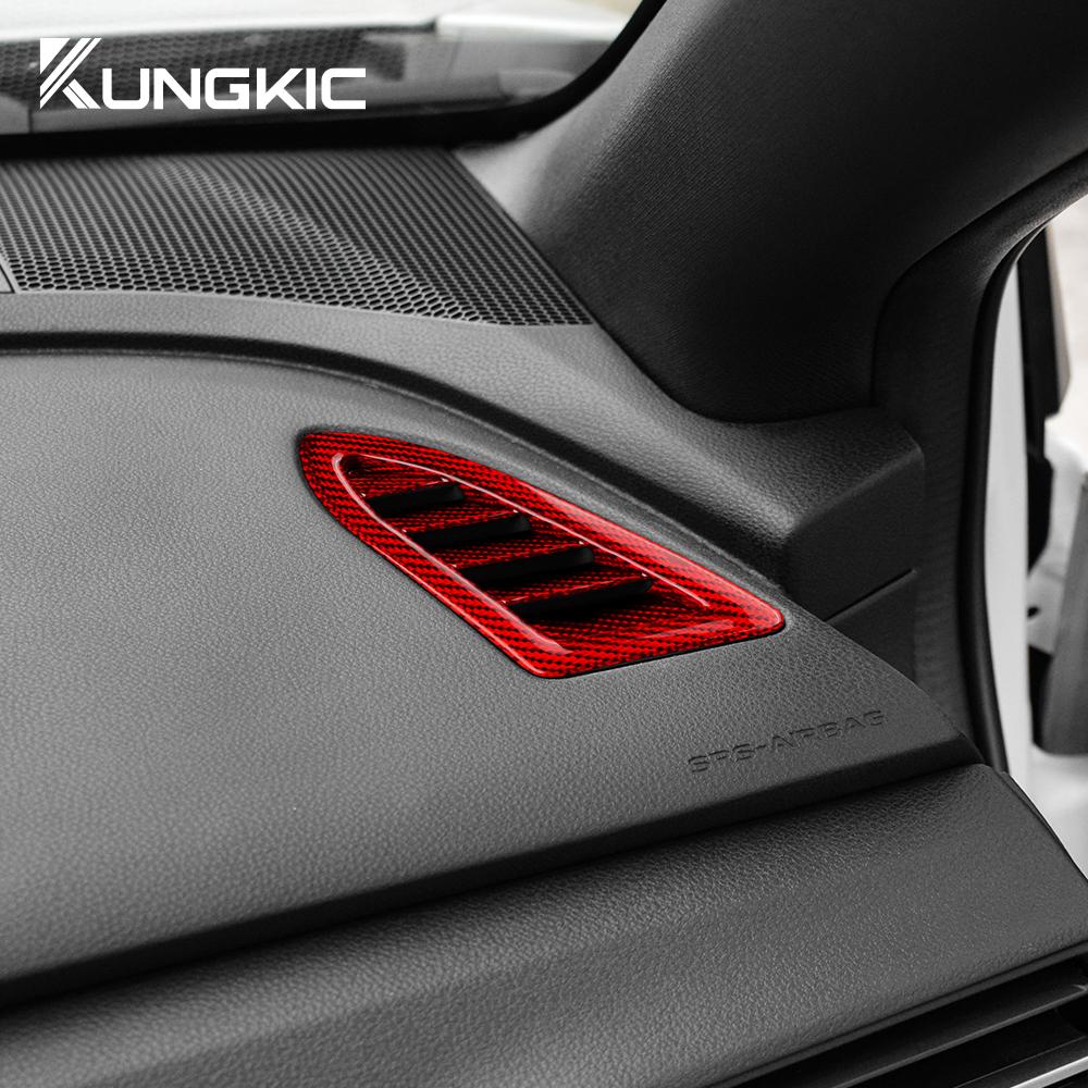 Real Hard Carbon Fiber Sticker For Subaru WRX/ WRX STI 2025 2025 2025Car Dashboard Side Air Vent Frame Interior Trim Accessories