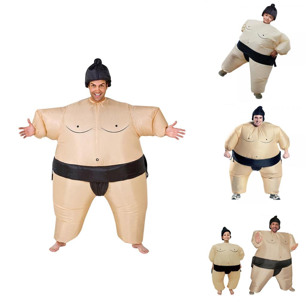 Premium Inflatable Sumo Costume For Adults And Kids Perfect For Parties And Cosplay