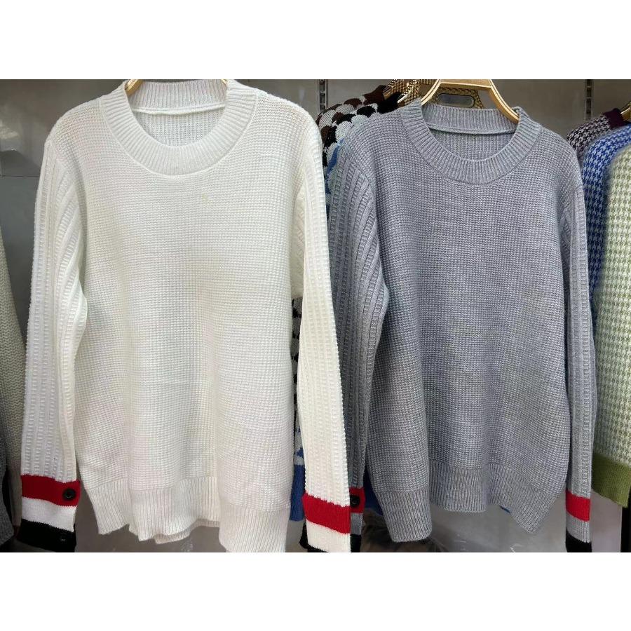 Sweater for Women Japanese Retro Lazy Style Loose Fashionable Versatile Knitted Top for Women