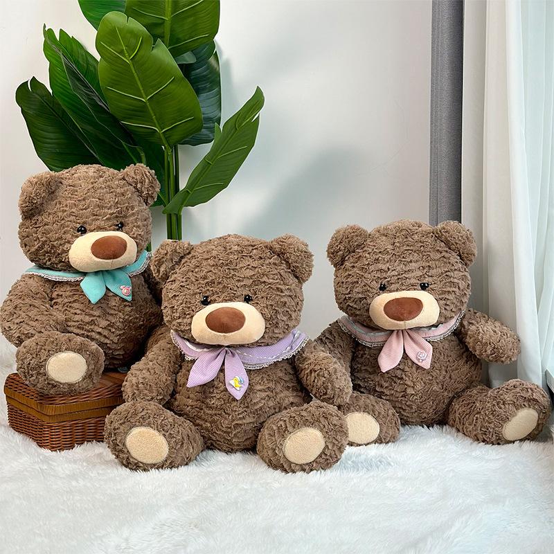 New Teddy Bear Plush Toy Doll Bear Gift Children's Sleeping Soothing Doll Pillow