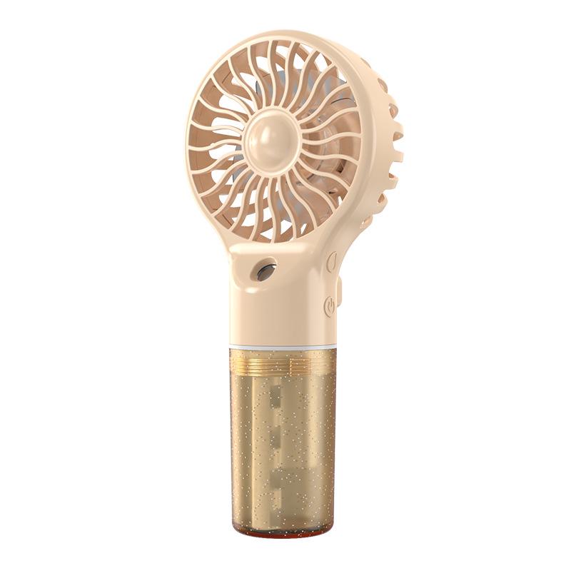 Ultra-Quiet Mini Handheld Fan with Fine Mist & Long Battery Life Handheld Spray Fan