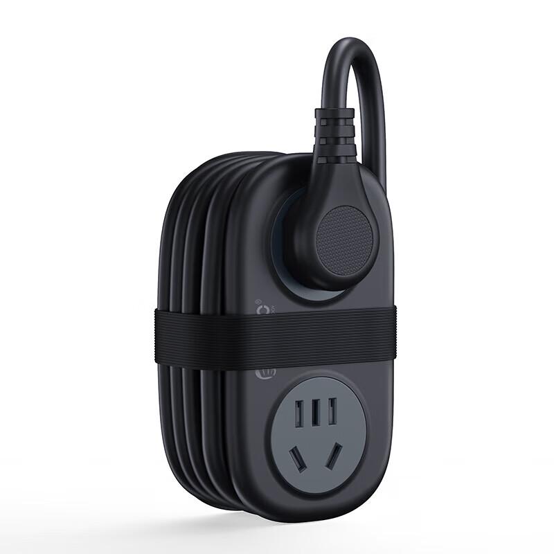 ORICO Portable Travel Power Strip with USB and Winding Storage CN plug (adapter included)