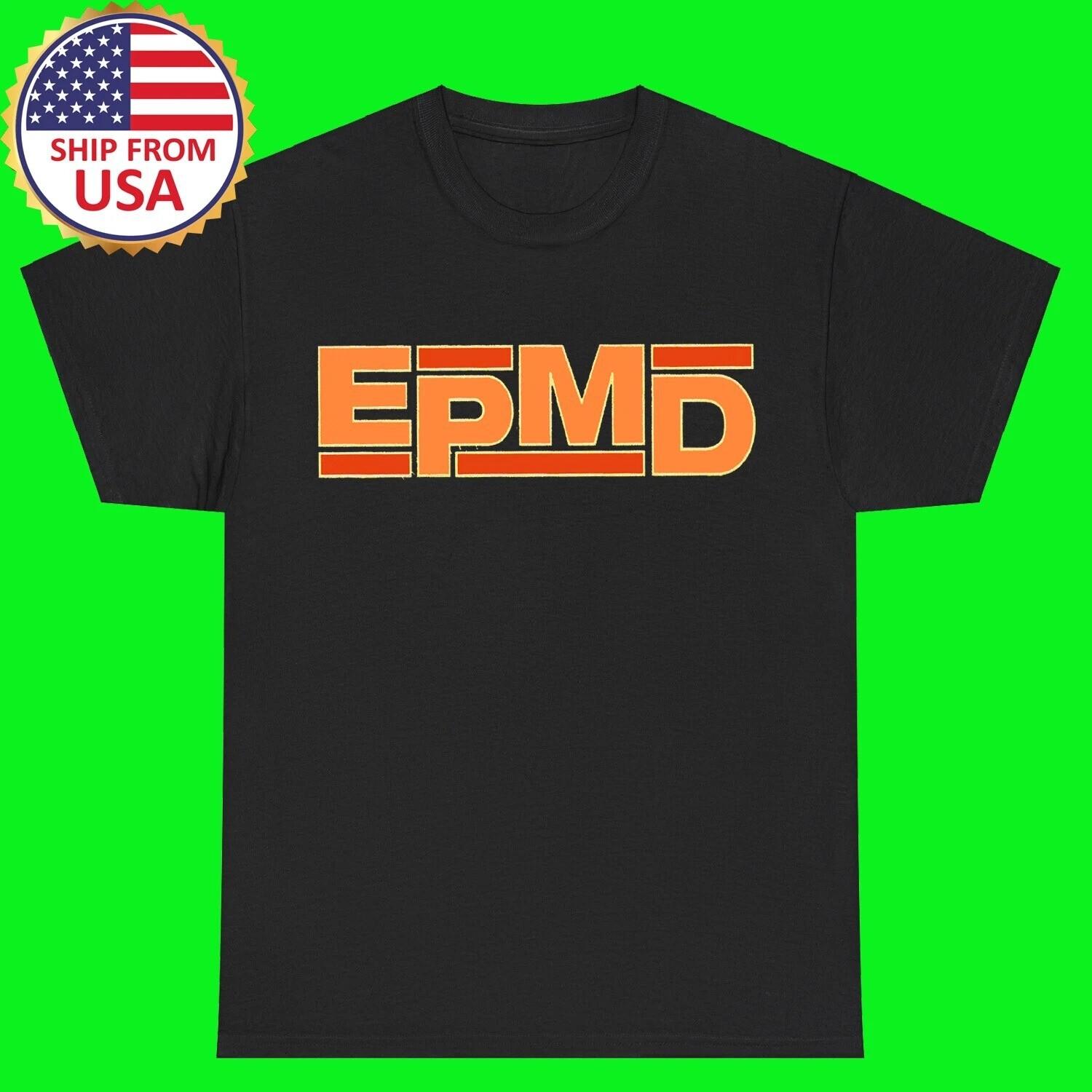 Модная черная футболка EPMD Размеры S - 5XL 100% Хлопок BL1574 4XL