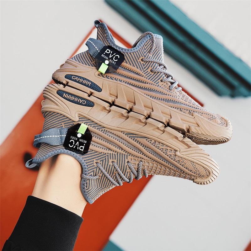 Shoes Men's Athletic Sneakers Mesh Running Shoes Lightweight Non Slip Men Walking Shoe Breathable Gym Training Male Sport Shoes