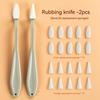 2 Stück Kunst Zeichen Wischer Messer + 20 Stück Waschbarer Pinsel Schwamm Highlight Künstler Zeichen Korrektur Detail Radierstift Stift Skizze Reinigungswerkzeuge