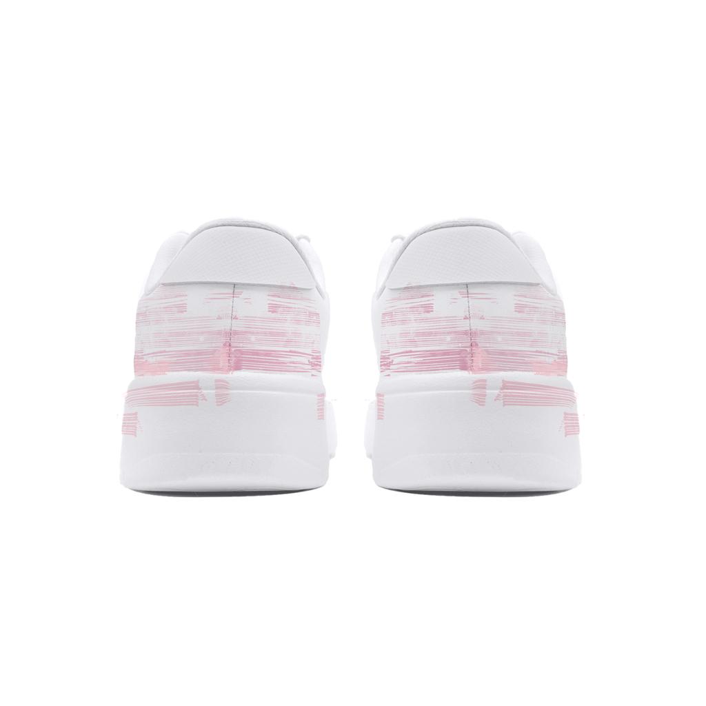Li Ning Floating Boat Slip Resistant Abrasion Resistant Low Top Skateboard Shoes Unisex Pink AGCS419-1(Team34- )