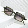 New Retro Rivet Square Small-Frame Sunglasses - INS Influencer Light Luxury Streetwear Shades