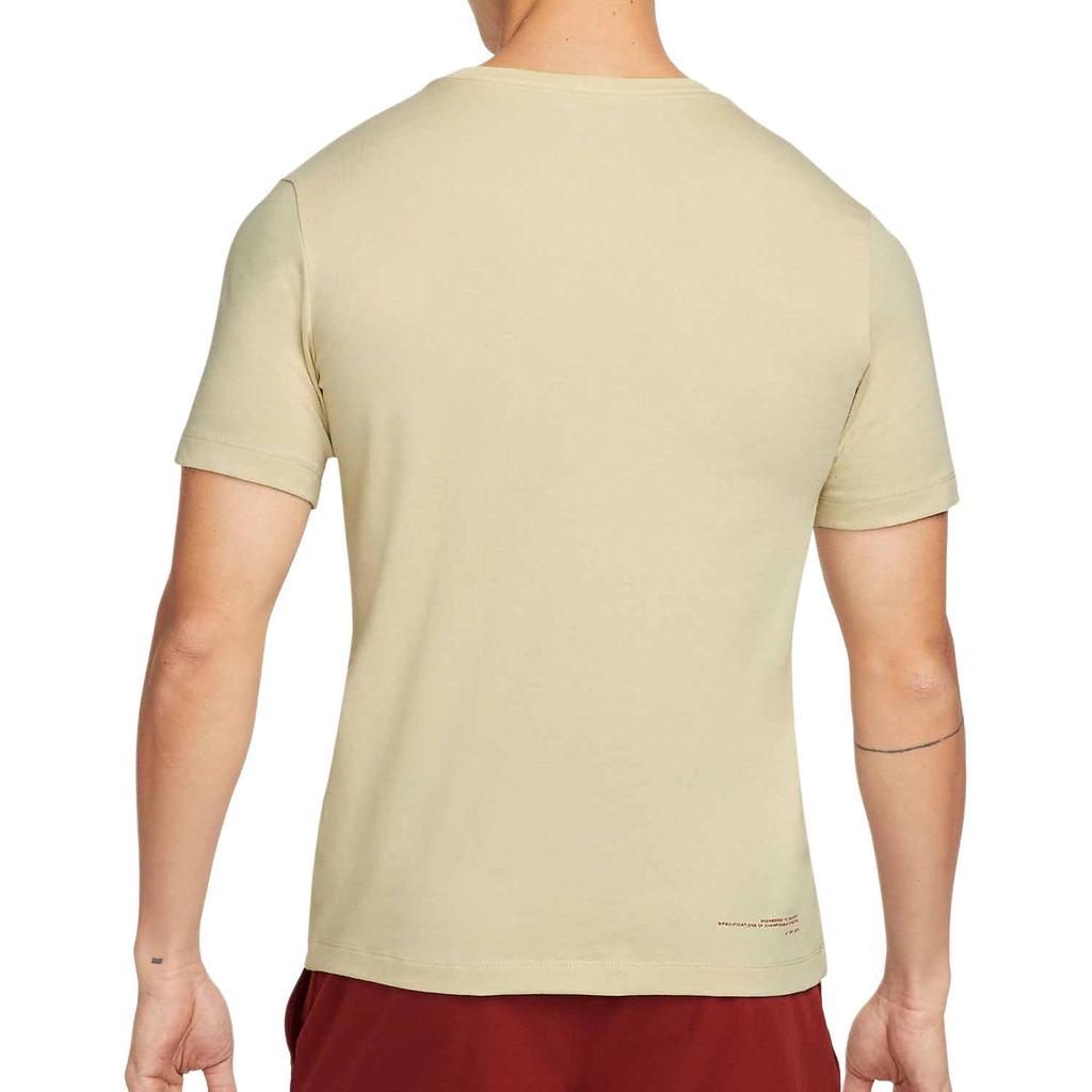 Nike T Shirt Men's Rattan Yellow DM6256-206