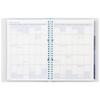 Maruman 2026 Notebook Starts January 2026 Planner, Diary, Monthly, 26-Hole, B5, Blue, FD43-26-02,