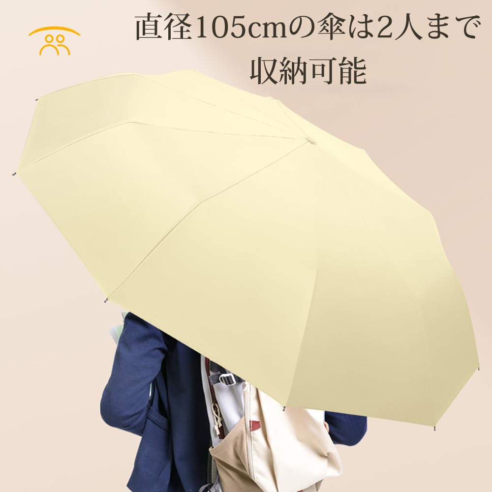 Folding Automatic Opening and Rebound UV Fruit Glass Wind Rainy Season Sunny and Rainy Day Blackout and Heat Wind High For School and 8 Colors