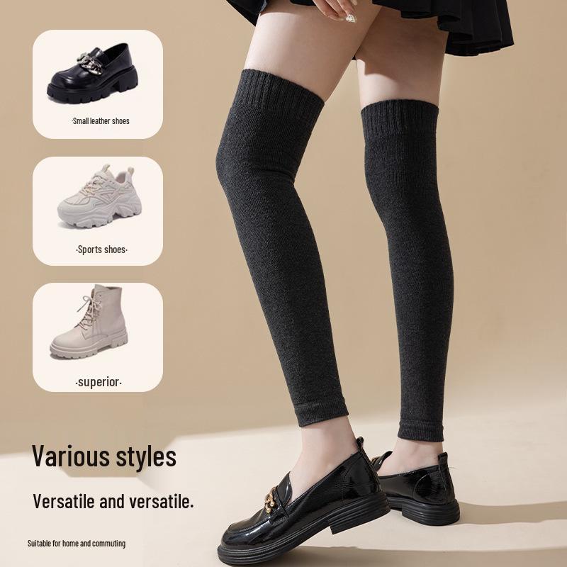 Women's Anti-Pilling Thick Terry Over-the-Knee Compression Socks - Winter Leg Warmers, Slimming & Versatile.