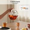 Joyoung Quiet 1L Glass Health Tea Kettle