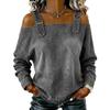 Tops Women Top Sexy Denim Off Shoulder Full Sleeve Casual Y2k Streetwear Backless Slash Neck Elegant Work Slim Fit 2026 Summer
