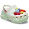 Crocs Bay Wildflower Clog EVA Comfortable Versatile Clogs Women Clogs White Green 211184-0WV
