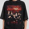 2026 Sommer Heißer Verkauf BTS T-Shirt Unisex Vintage Harajuku Hip Hop Punk T-Shirt Y2K Gothic Baumwolle Übergroßes T-Shirt Druck Rundhals Lässiges T-Shirt