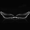 Pair Front Headlamp Lens Cover For BMW 5-Series M5 E60 E61 525i 530i 545i 550i 2003-2010 Headlight Shell Transparent Lampshade