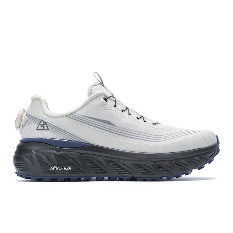 FILA Boa Explorer 1+ Comfortable Versatile Durable Lightweight Low-Top Running Shoes Men sneaker Gray A12M511217FLS