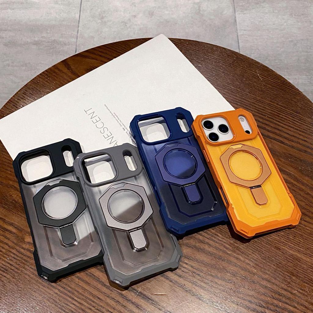 iPhone 17 Pro Max Magnetic Case: Drop-Proof, Stand Function, Suitable for Adventurers