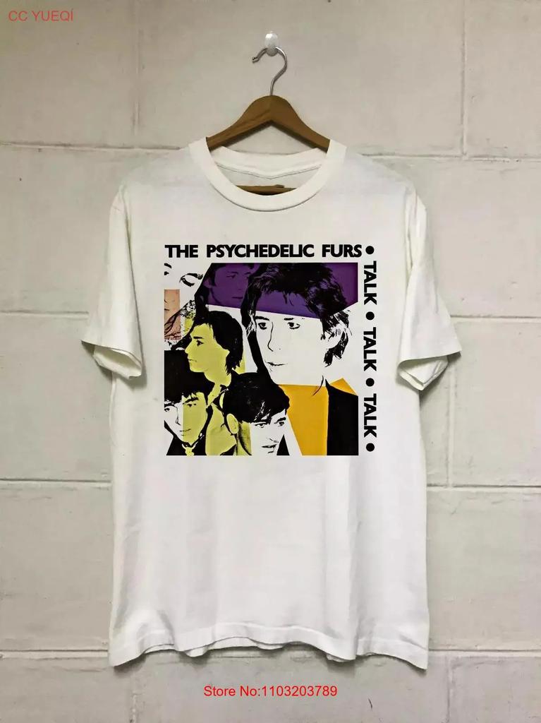 The Psychedelic Furs Band Talk T-Shirt Volle Größe S 5XL SS469 Vintage Mode Atmungsaktiv Lässig Bequem Stilvoll