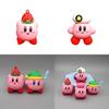 Charming Kirby Anime Games Cute Cartoon Pink Kirby Waddle Dee Doo Pvc Doll Ornaments