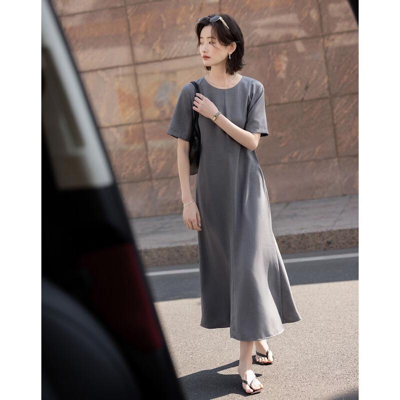 Demana Women s Elegant Fishtail Midi Dress XL