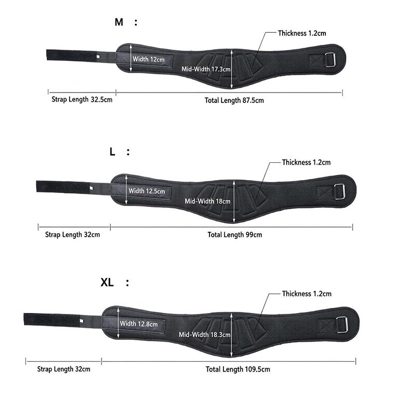 Weight Lifting Belts For Men And Women Weight Lifting Core Lower Back Support Workout Waist Belt For Weightlifting Fitness