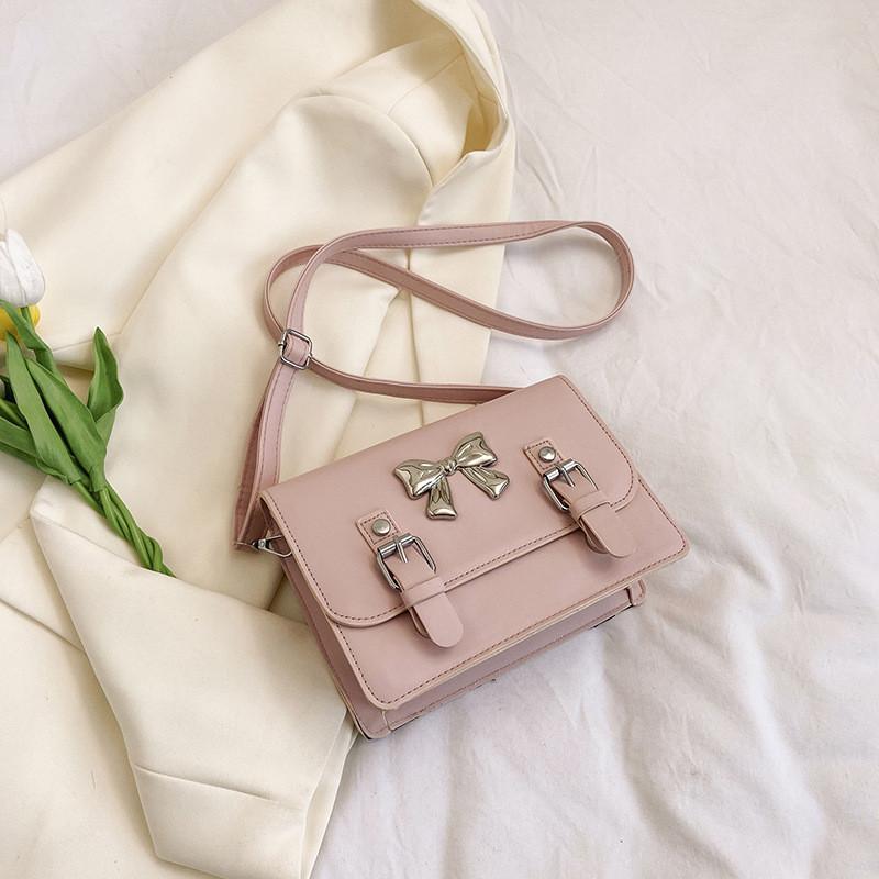 Chic And Simple 2024 Spring Pu Crossbody Bag Stylish Small Square Bag For Women