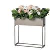 Cocoyard Elevated Planter Box 28 Inch Durable Raised Garden Bed for Herbs and Flowers Tall Rectangular Planter for Outdoor Plan