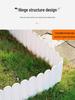 Plastic Garden Fence: Retaining Wall, Flower Bed & Tree Surround