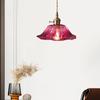 Modern Pendant Lights Flower Glass Hanging Lamps Home Decoration Lighting Decorative Chandelier for Home Bedroom M4YD