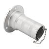 Stainless Steel Deck Funnel Water Oil Inlet Fill Filler Port Boat Gas Fuel   Cover Part