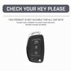 Leather Car Key Case Bag For ix25 ix35 i10 i30 Solaris Tucson Sonata Santa Fe Sport Mistra Elantra Creta Verna 2015-2018