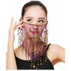 Y indian dance performance veil, dance props, belly dance accessories, plum blossom veil