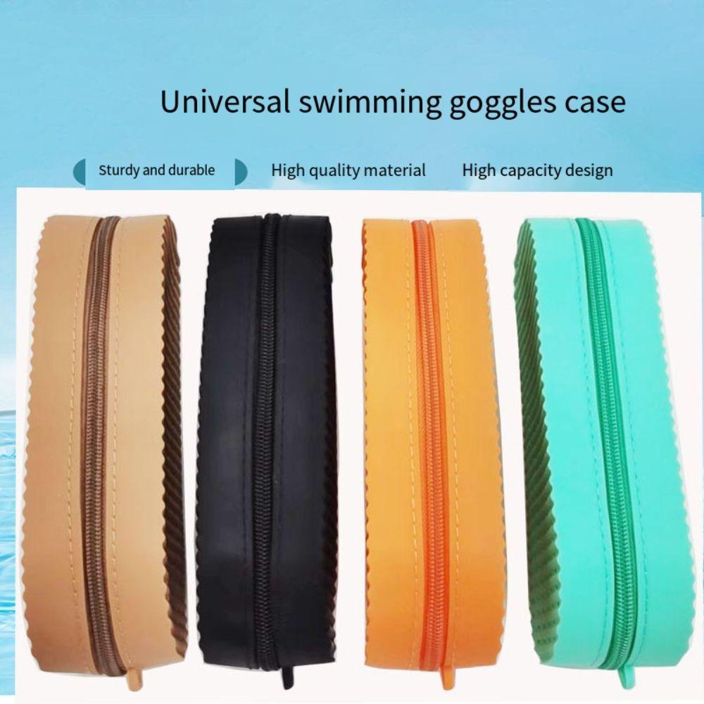 Silicone Swimming Goggles Storage Box Portable Eyeglasses Bag Sun Glasses Protection Box  Swimmers