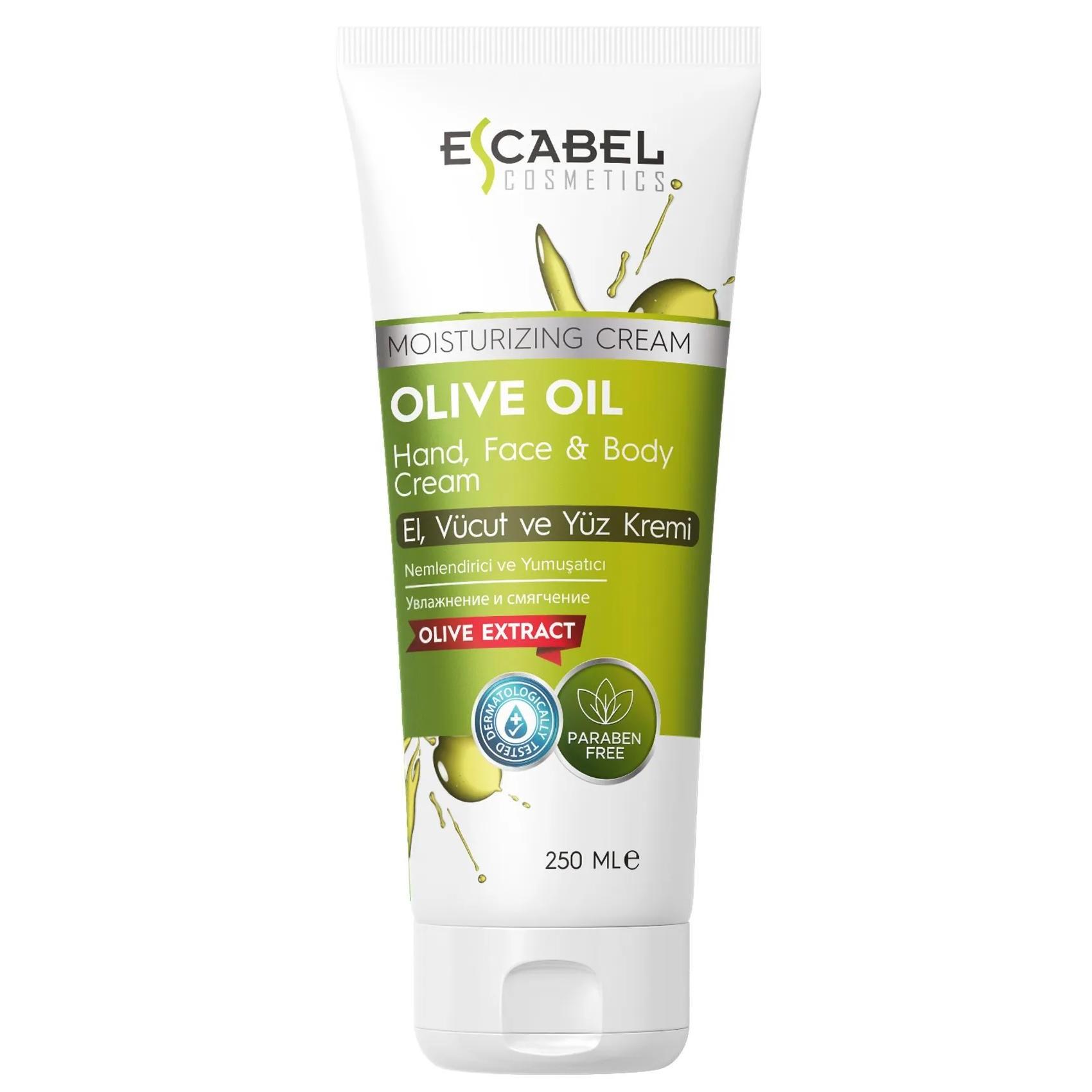 

Зволожуючий крем для тіла Escabel Olive Oil 250 мл