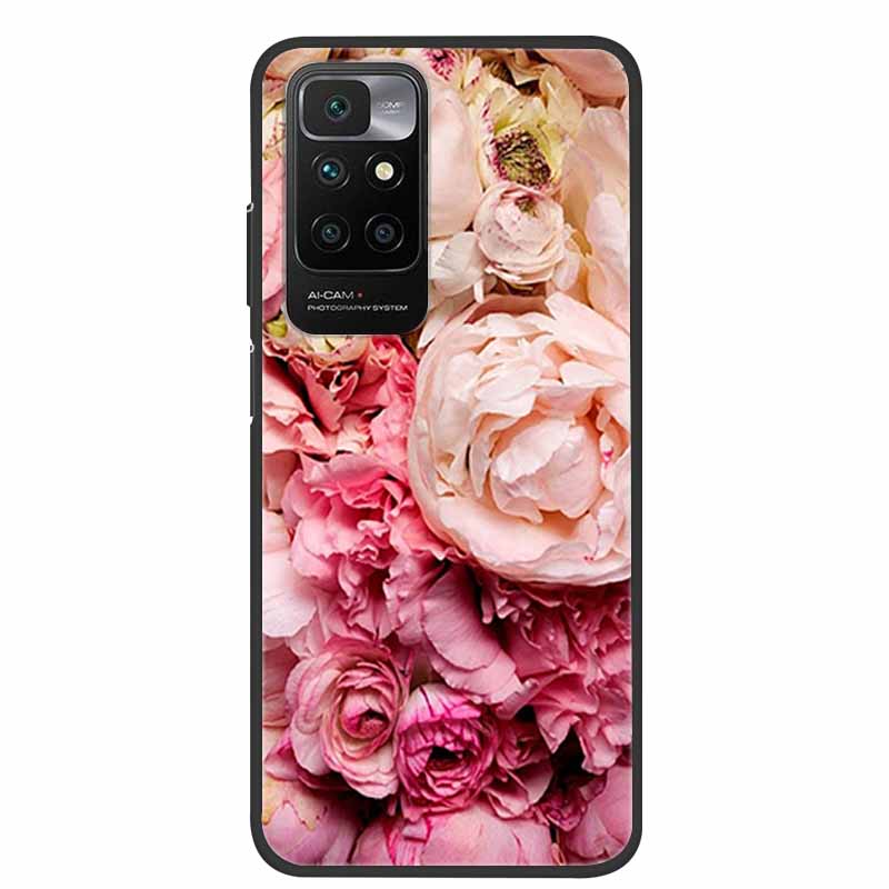 Für Xiaomi Redmi 10 Hülle Stoßfest Weiches Silikon TPU Rückabdeckung Für Xiaomi Redmi10 Handyhüllen Redmi 10 Prime 2022 Süße Cartoon