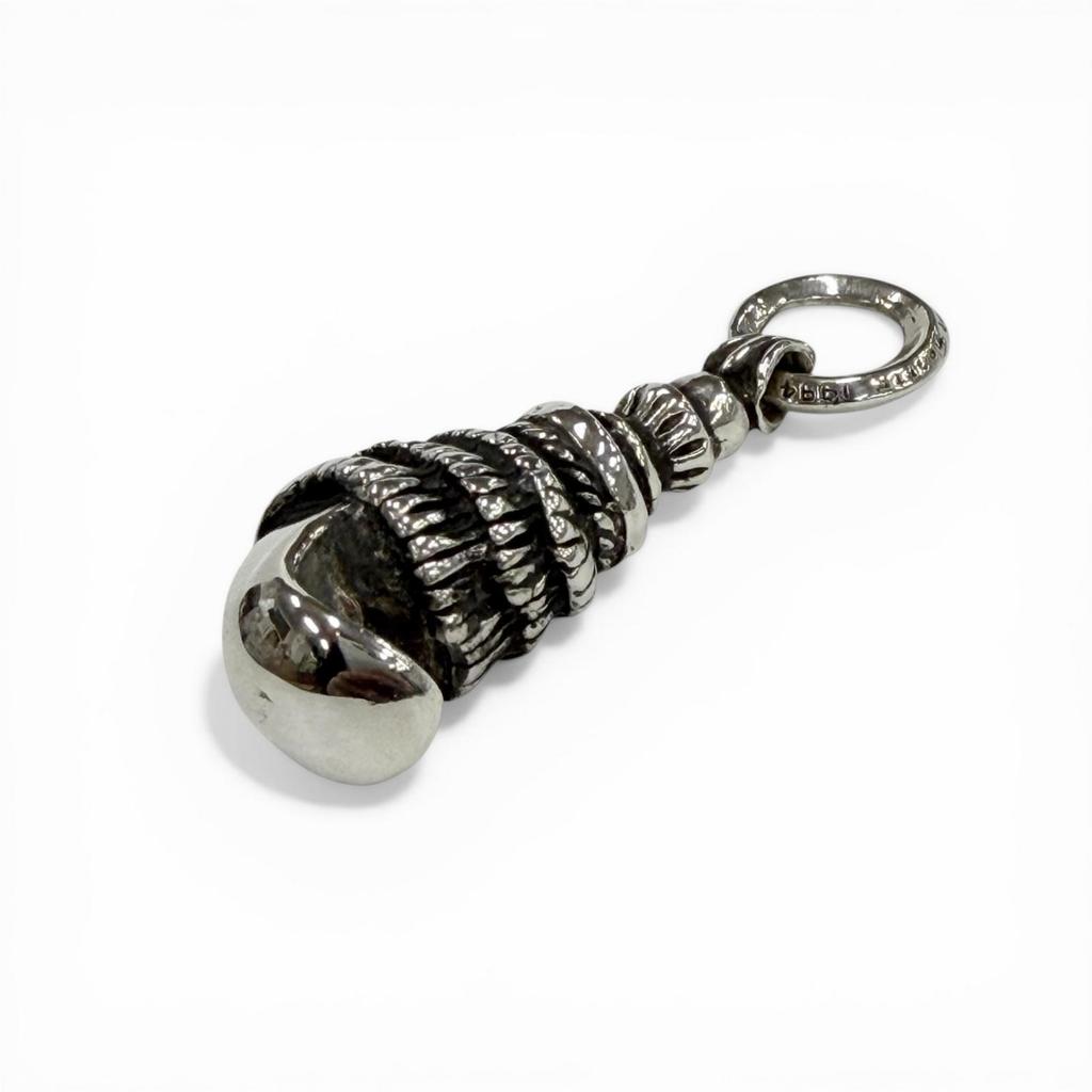 Excellent CHROME HEARTS Pendant top CROW Old Necklace Pendant Silver 925 mens Used