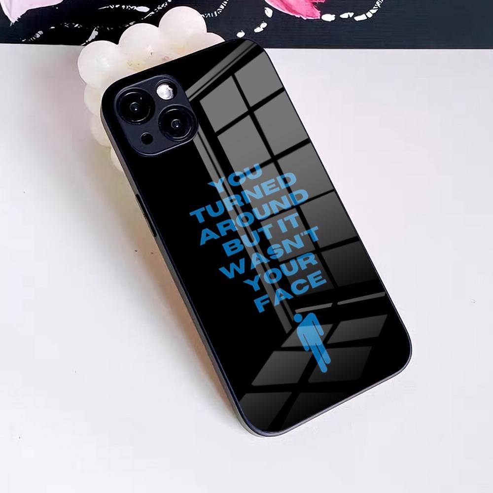 It Me Hard And Soft B-Billie Phone Case For IPhone 17 Pro Max 16 15 14 Pro Max 13 11 X Xs Xr 8 7Plus Glass Cover