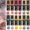 12 Colors Resin Pigment Metallic Alcohol Ink Blooming Dripping Ink 3D Blooming Effect Decorative Painting Fluid Paint