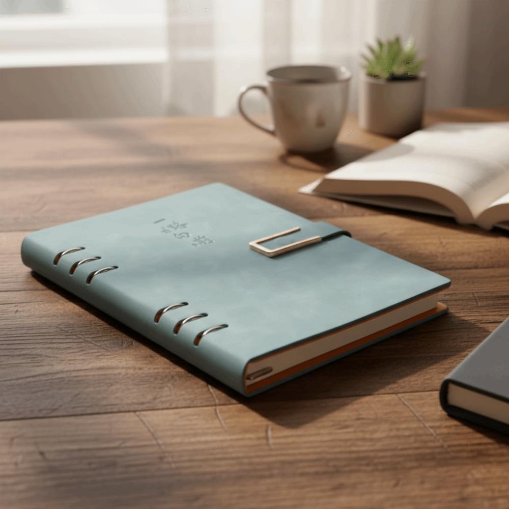 200 Pages A5 Notebook 100 Sheets Refillable Notebook Journal Writing Diary Conference
