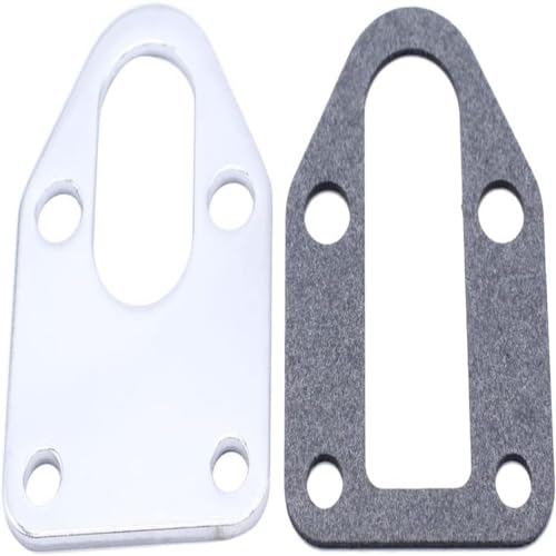 

Монтажная пластина топливного насоса с прокладкой, Черные детали для сборки автомобиля для Chevy, для SBC 283, 305, 327, 350, 383, 400 Sb