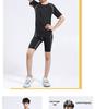 Kids' Quick-Dry Activewear Set: Breathable Short-Sleeve Bodysuit & Elastic Five-Point Pants for Summer Fitness