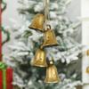 Decorative Bells Handmade Cow Bells For Christmas Weatherproof Gold Cow Chime For Dining Entryway Window Bedroom Door Living