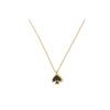 Pattern Design Classic Heart Shape Copper Necklace Women's Gold O0RU3073001