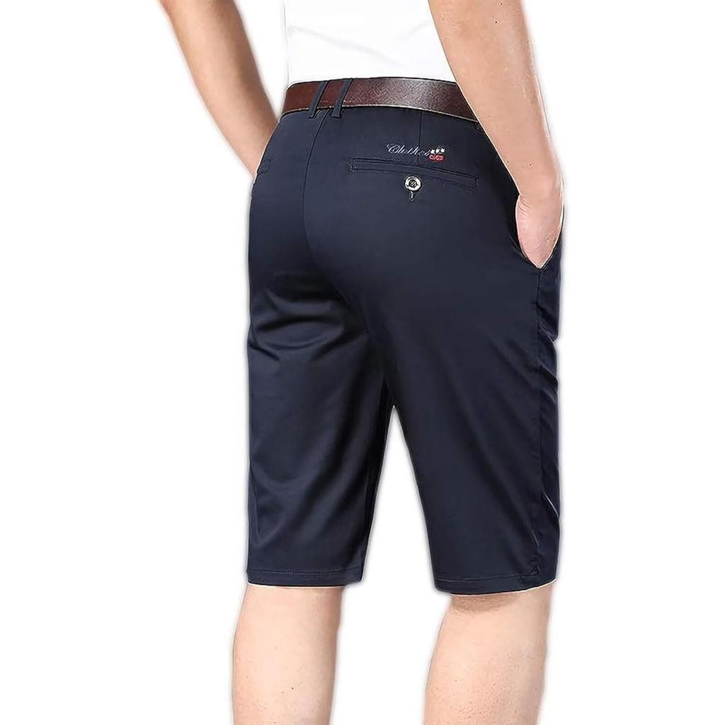 Half Golf Half Good Straight For Stylish Dark [inotenka] Shorts, Pants, Pants, Pants, Men's, Summer, Elasticity, Plain, Slim, Pants, Business, Golf,